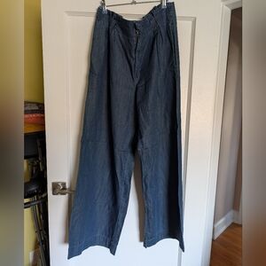 NY&CO Crumb Catcher Wide Leg Denim Pants